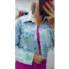 Rifľová bunda Allison, Modrá (Veľkosť S)
