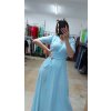 Bledomodré šaty na svadbu, Bledomodrá (Veľkosť 36)