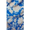 Kvetovaný letný komplet dámsky, Modrá (Veľkosť UNI)