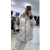 Krémová zimná bunda (Veľkosť UNI)
