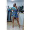 Spoločenský overal Aurora, Modrá (Veľkosť UNI)