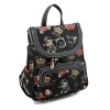 Dámsky elegantný ruksak Bear čierny
