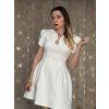 Biele elegantné šaty Pearl