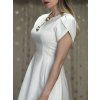 Biele elegantné šaty Pearl