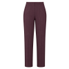 Elastické burgundy nohavice Modes