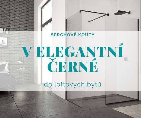 10 tipů proč si koupit černý sprchový kout