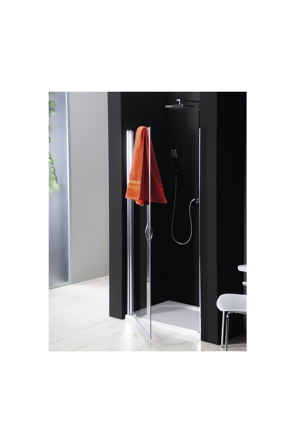GELCO - ONE sprchové dveře do niky 1000 mm, čiré sklo, GO4410D