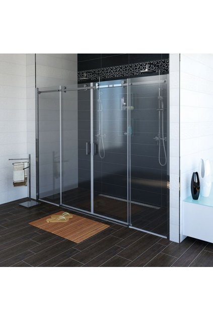 GELCO - DRAGON sprchové dveře 1700mm, čiré sklo, GD4870  + doprava zdarma + při platbě převodem sleva