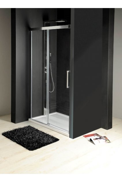 GELCO - FONDURA sprchové dveře 1100mm, čiré sklo, GF5011  + doprava zdarma + při platbě převodem sleva 200,- Kč
