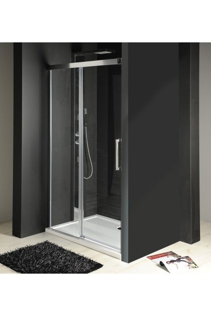 GELCO - FONDURA sprchové dveře 1300mm, čiré sklo, GF5013