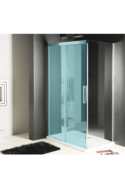 GELCO - FONDURA boční stěna 1000mm, čiré sklo, GF5001