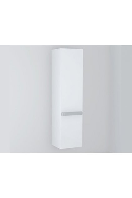 Koupelnová skříňka doplňková LaVilla bílá SV 40 Pravá, vysoká BSV40P-10