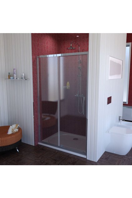 Polysan LUCIS LINE sprchové dveře 1100mm, čiré sklo, DL1115  + doprava zdarma + při platbě převodem sleva navíc