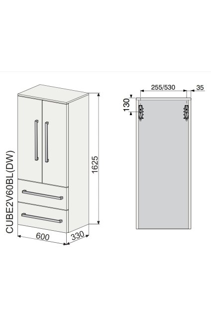 CUBE2V60BL