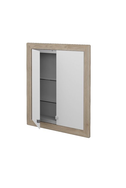 Dřevojas dvoudvéřová vestavná galerka GRID GA2OE 60  + doprava zdarma + při platbě převodem sleva