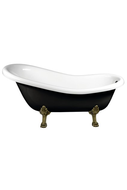 36632 retro bronz bok cerna