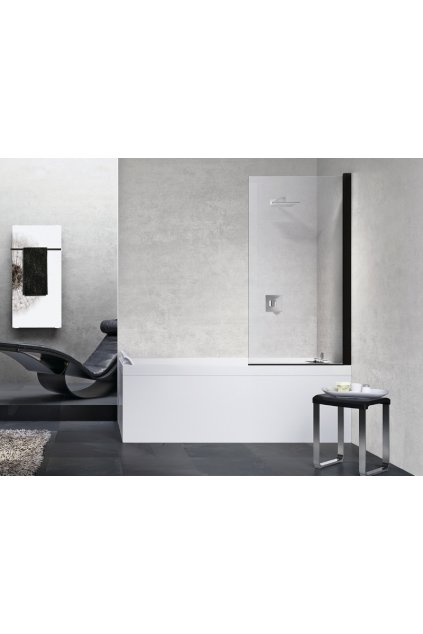 Santech 1-dílná vanová zástěna Young 1V, 700x1500 mm, VZA1YO-H70