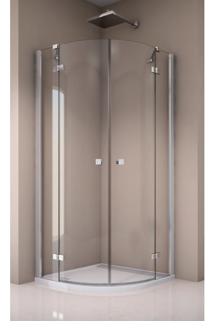 SanSwiss ANNEA sprchový kout čtvrtkruhový 100×100 cm s dvoukřídlými dveřmi, ANR55 100 50 07  + doprava zdarma + při platbě převodem sleva navíc