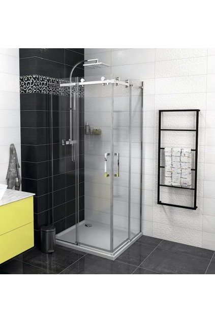 Gelco DRAGON sprchové posuvné dveře rohový vstup 900 mm, čiré sklo, GD4290 + doprava zdarma + při platbě převodem sleva