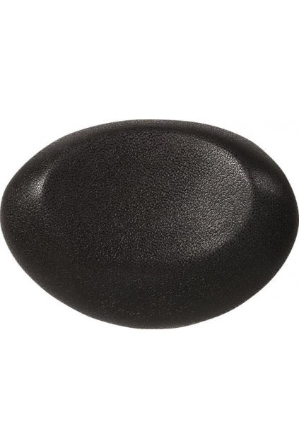 Polysan UFO podhlavník do vany 25x18cm, černá, 250081