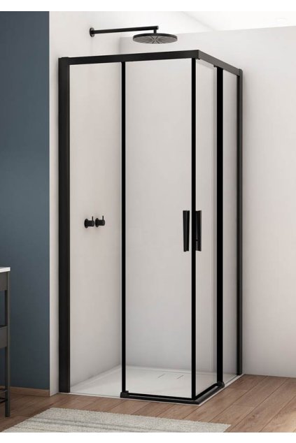 sanswiss divera black d22se2b 90cm sprchovy kut stvorcovy s roho 32166
