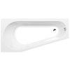 Polysan PROJEKTA L asymetrická vana 160x80x44 cm, bílá, 20111  + doprava zdarma + při platbě převodem sleva