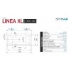 SANTECH obdélníková vana LINEA XL 190x90 cm, SALIN190XL  + doprava zdarma + při platbě převodem sleva