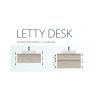 168312 9 letty desk