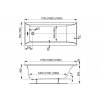 VAGNERPLAST obdélníková vana VERONELA 150x70x45 cm, VPBA157VEA2X-04
