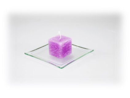 3,5x3,5 svíčka fialová