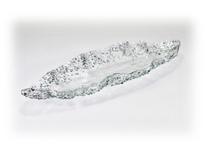 Oválná miska SPRINKLES šedá 38x13,5cm