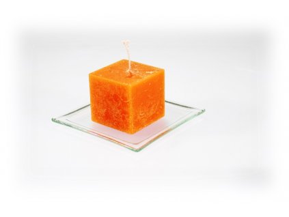 5x5cm svíčka oranžová