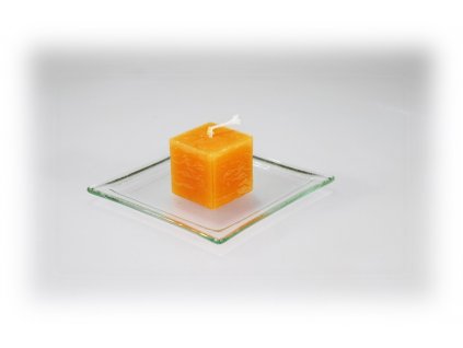 3,5x3,5 svíčka oranžová