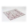 skleněný tác FULL DROP 25x25cm růžový