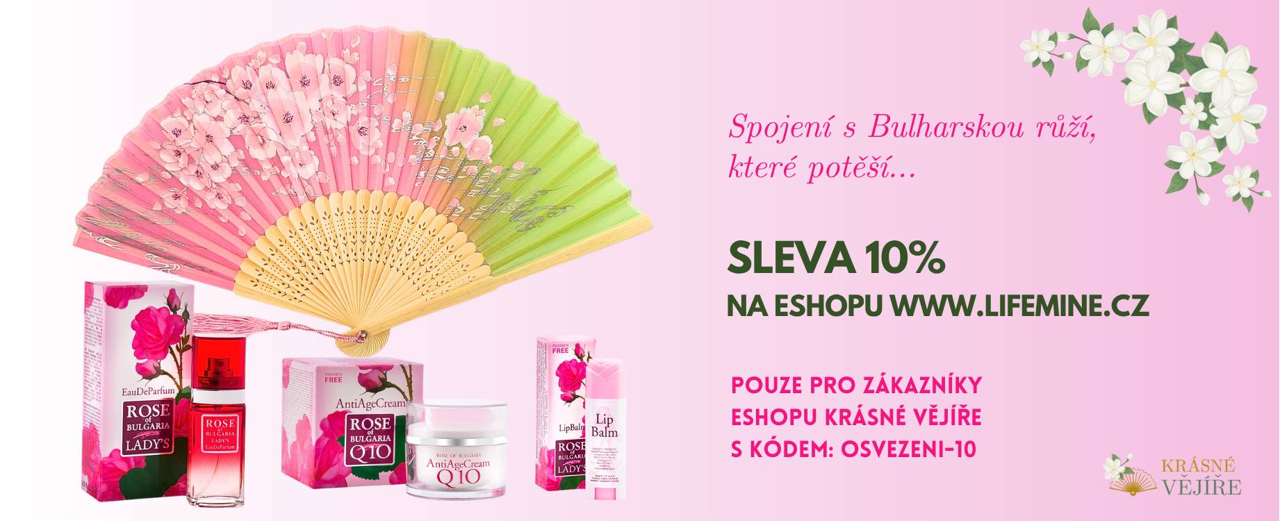 Vějíře a přírodní kosmetika