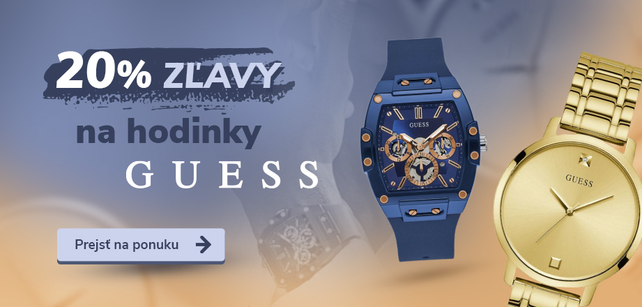 Hodinky Guess 20% zľava