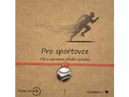 Náramek simple - Baseball/Softball