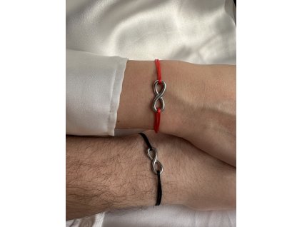 Náramky pro páry simple - Věčnost (Nerezová ocel)