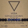 Náramek - Element VODA (Lapis lazuli. láva)