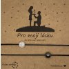 Náramky pro páry simple - Praskaný křišťál (více variant)
