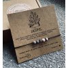 Náramek simple - Jaspis (přírodní kámen- 6mm)