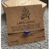 Náramek simple raw - Lapis lazuli (přírodní kámen, chir. ocel)