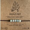 Náramek simple - Amazonit (přírodní kámen)