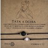 Táta a dcera - simple (dárková kartička "Táta a dcera" ZDARMA)