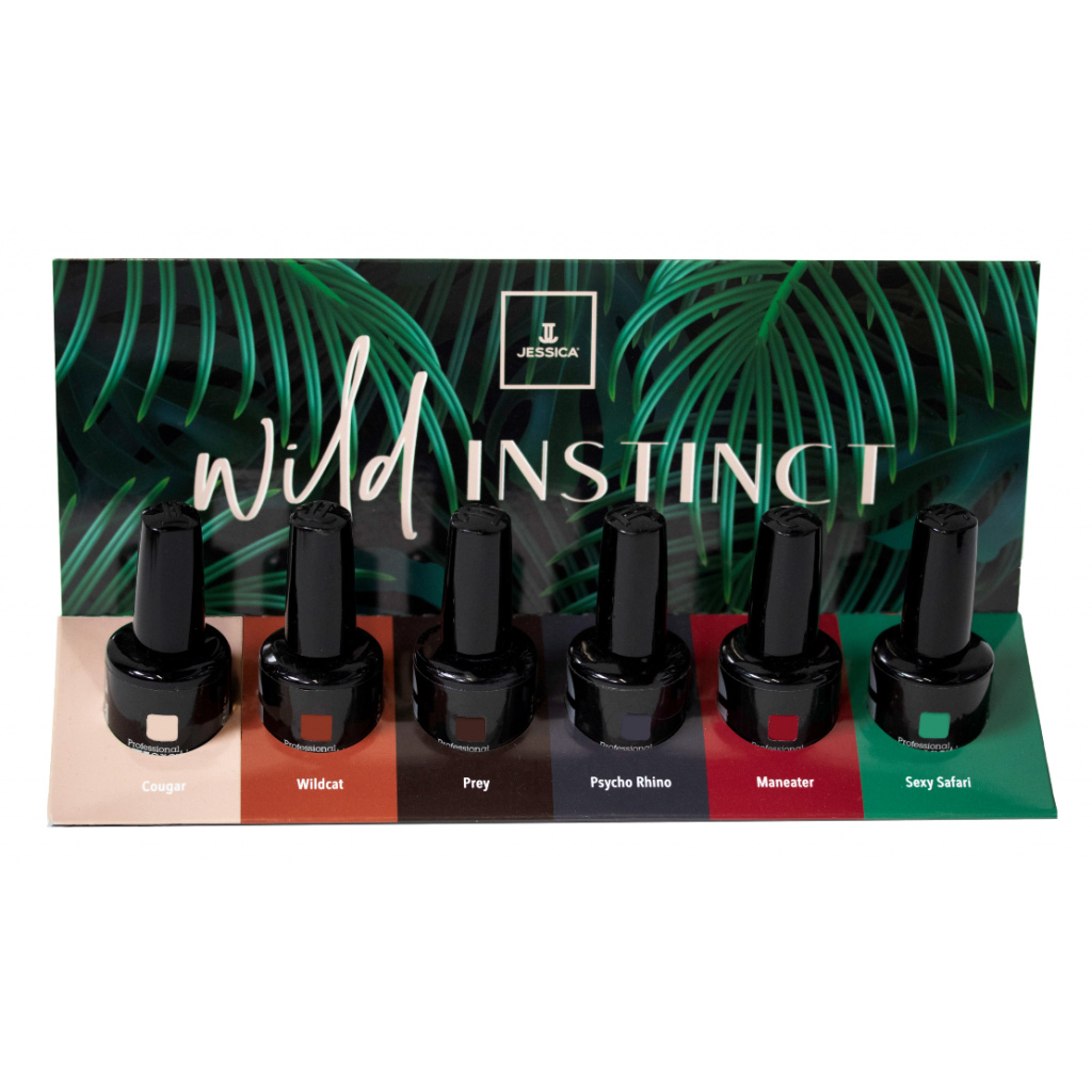 Kolekce barevných gel laků Jessica GELeration Wild Instinct