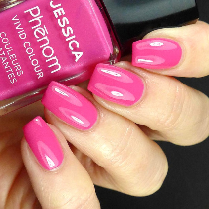 Jessica Phenom lak na nehty 020 Barbie Pink 15 ml