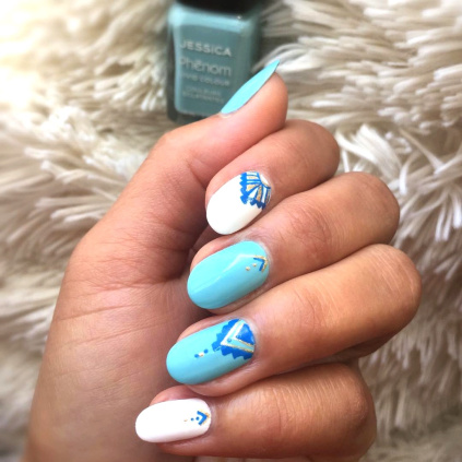 Jessica Phenom lak na nehty 041 Celestial Blue 15 ml