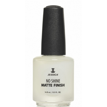 Jessica matný nadlak na nehty No Shine Matte Finish 15 ml čirý