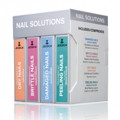 Jessica sada na problémové nehty Nail Solutions Kit 4