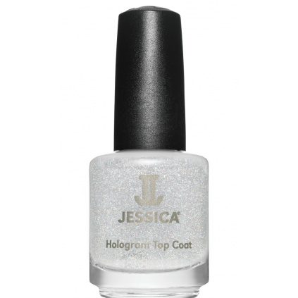 jessica lak na nehty 601 silver hologram 15 ml